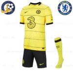 Chelsea Away Kids Football Kit 2021/22 (With Socks)