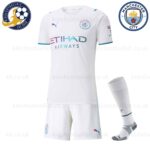 Manchester City Away Kids Football Kit 2021/22 (With Socks)