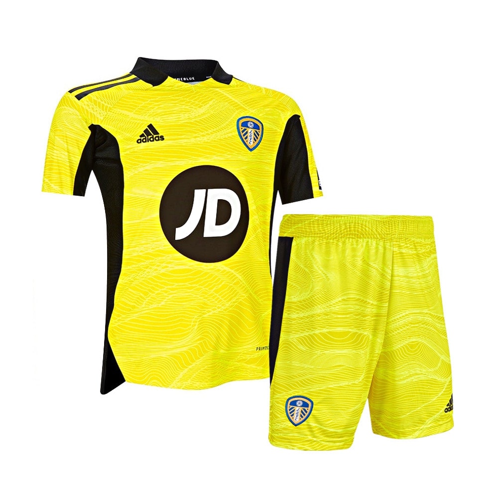 Leeds Goalkeeper Kids Football Kit