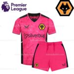 Wolves Goalkeeper Away Kids Football Kit 2021/22 (No Socks)