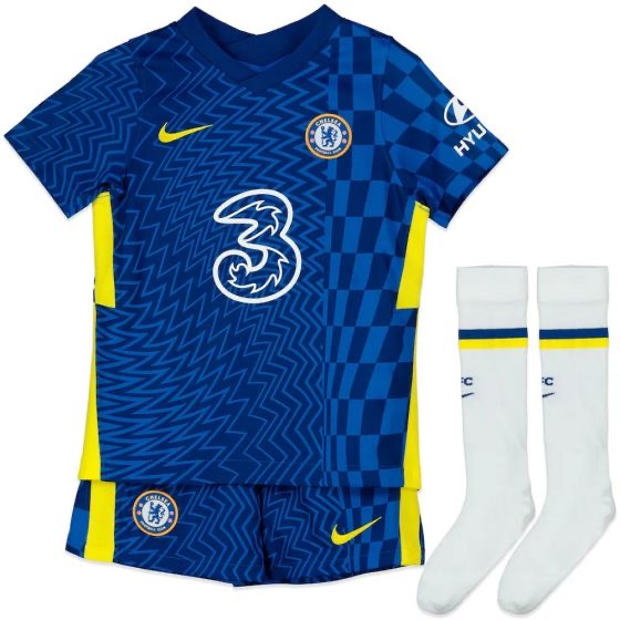 Chelsea Home Kids Football Kit 2021/22 _ Socks