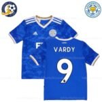 Leicester City Home Kids Football Kit VARDY 9 Printed 2021/22 (No Socks)