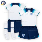 England Home World Cup Kids Football Kit 2022/23 (With Socks)