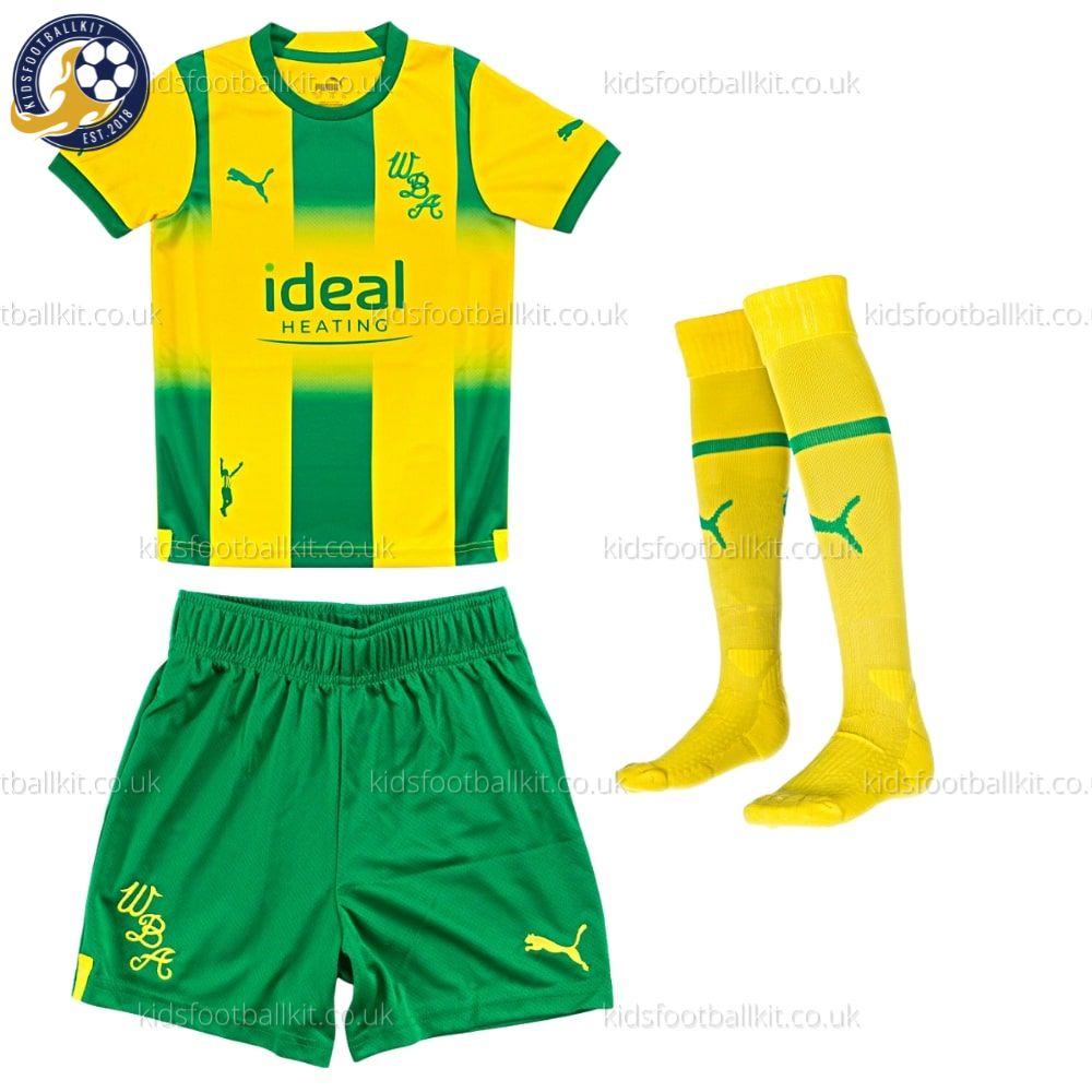 West Bromwich Away Junior Football Kit 2022/23 | Good price | Hot Deal