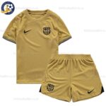 Barcelona Away Kids Football Kit 2022/23 (No Socks)