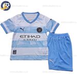 Camiseta Conmemorativa Manchester City Kids Kit 2022/23 (No Socks)