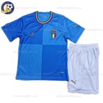 Italia Home Kids Football Kit 2022/23 (No Socks)