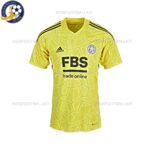 Leicester City Goalkeeper Yellow Men Football Shirt 2022/23