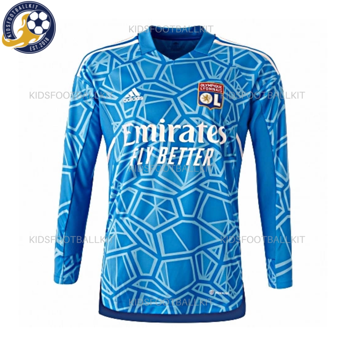 Olympique Lyon Goalkeeper Blue Kit