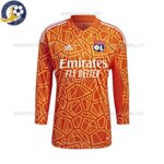 Olympique Lyonnais Goalkeeper Orange Men Football Shirt 2022/23)