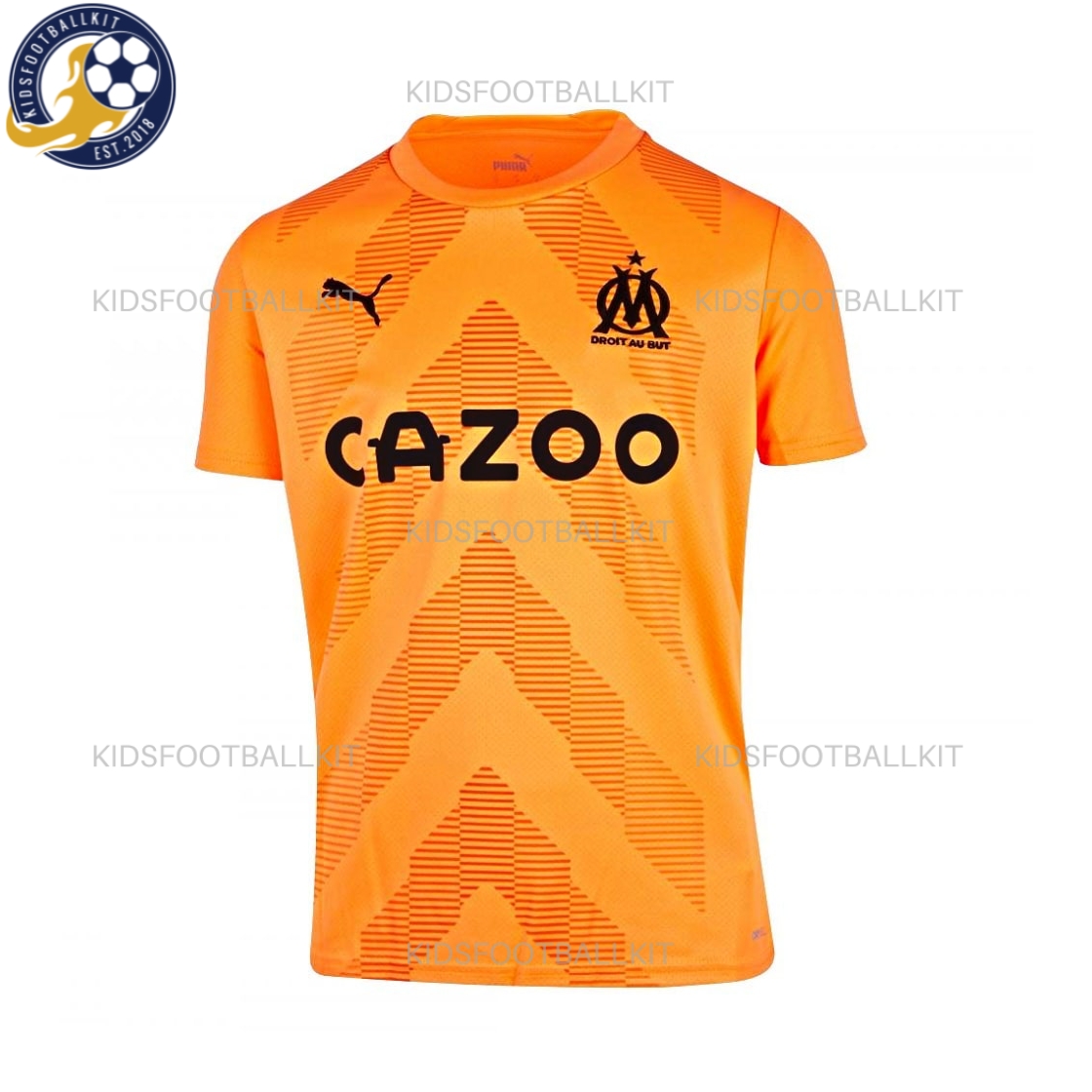 Olympique Marseille Goalkeeper Orange Kit
