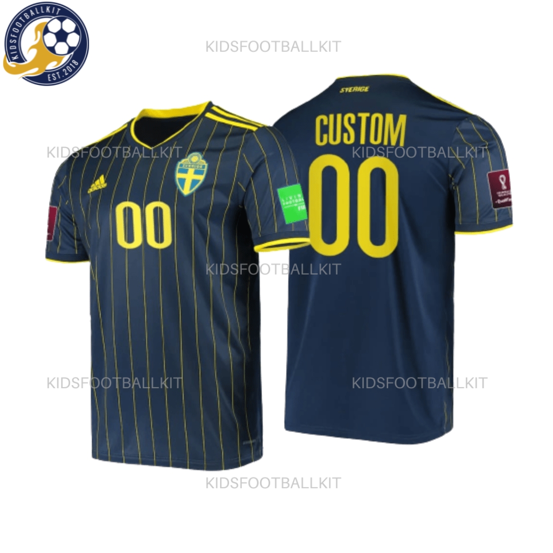Sweden Away World Cup Shirt