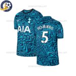 Tottenham Hotspur Third Men Football Shirt HOJBJERG 5 Printed 2022/23