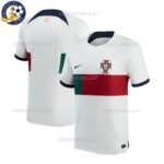 Portugal Away Stadium Shirt World Cup Kids Football Kit 2022 (No Socks)
