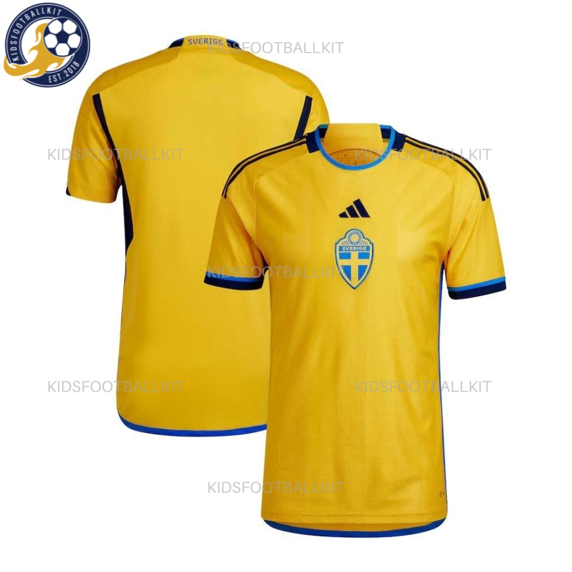 Sweden Home World Cup Shirt
