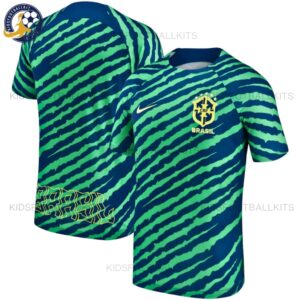 Brazil Pre-Match Top Blue