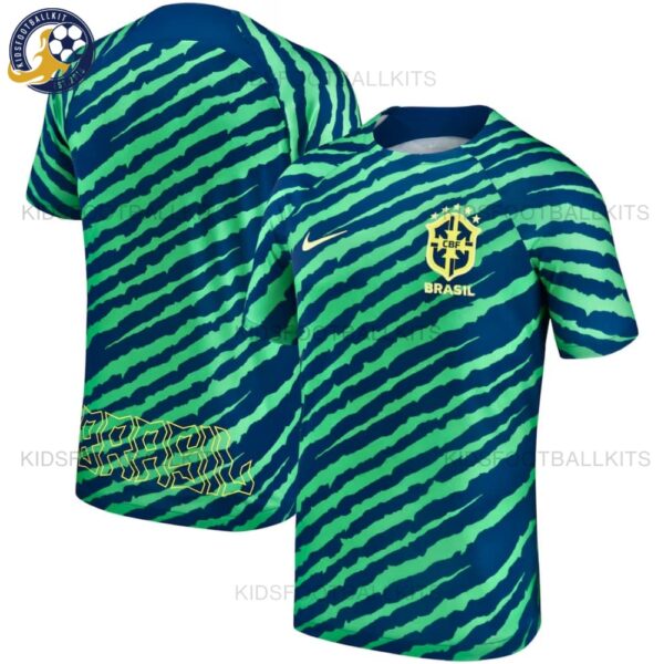 Brazil Pre-Match Top Blue