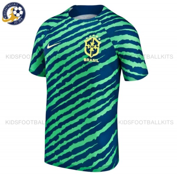 Brazil Pre-Match Top Blue