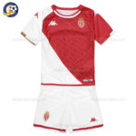 AS Monaco Home Kids Football Kit 2023/24 (No Socks)