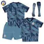 Aston Villa Third Kids Football Kit 2023/24 (With Socks)