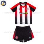 Brentford Home Kids Football Kit 2023/24 (No Socks)