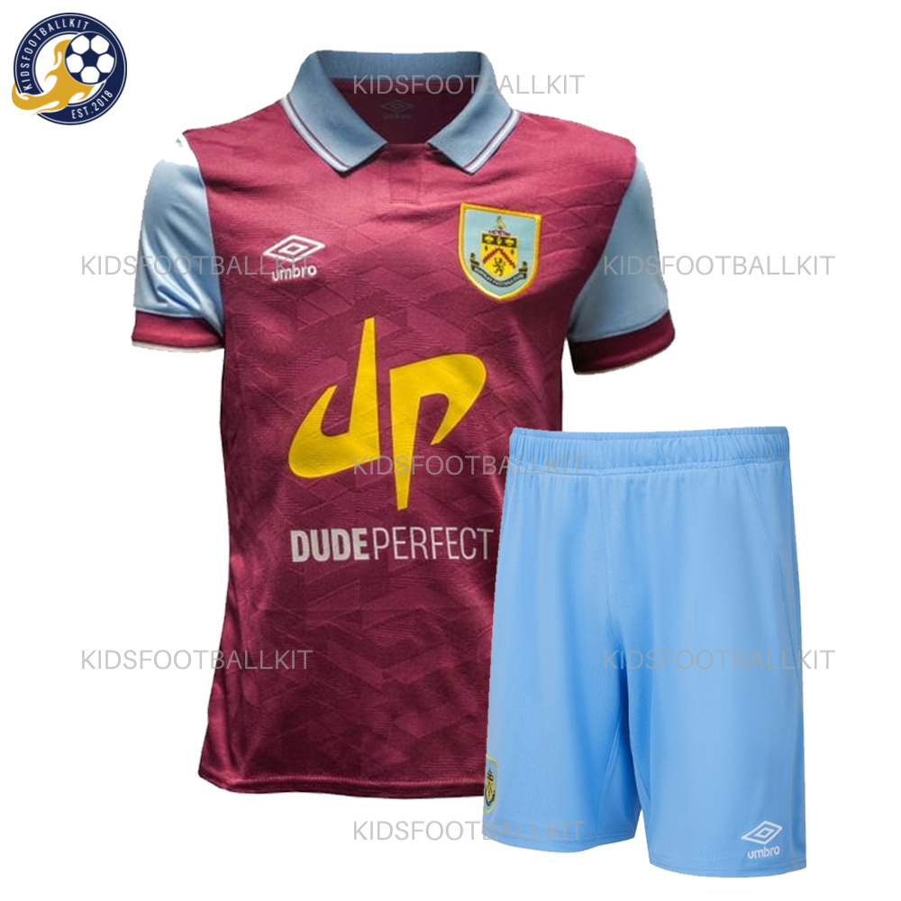 Burnley Home Kids Football Kit