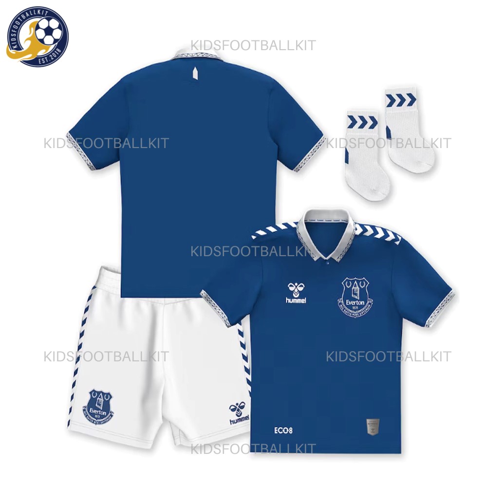 Everton Home Kids Football Kit 23/24 Unbeatable Price 2023