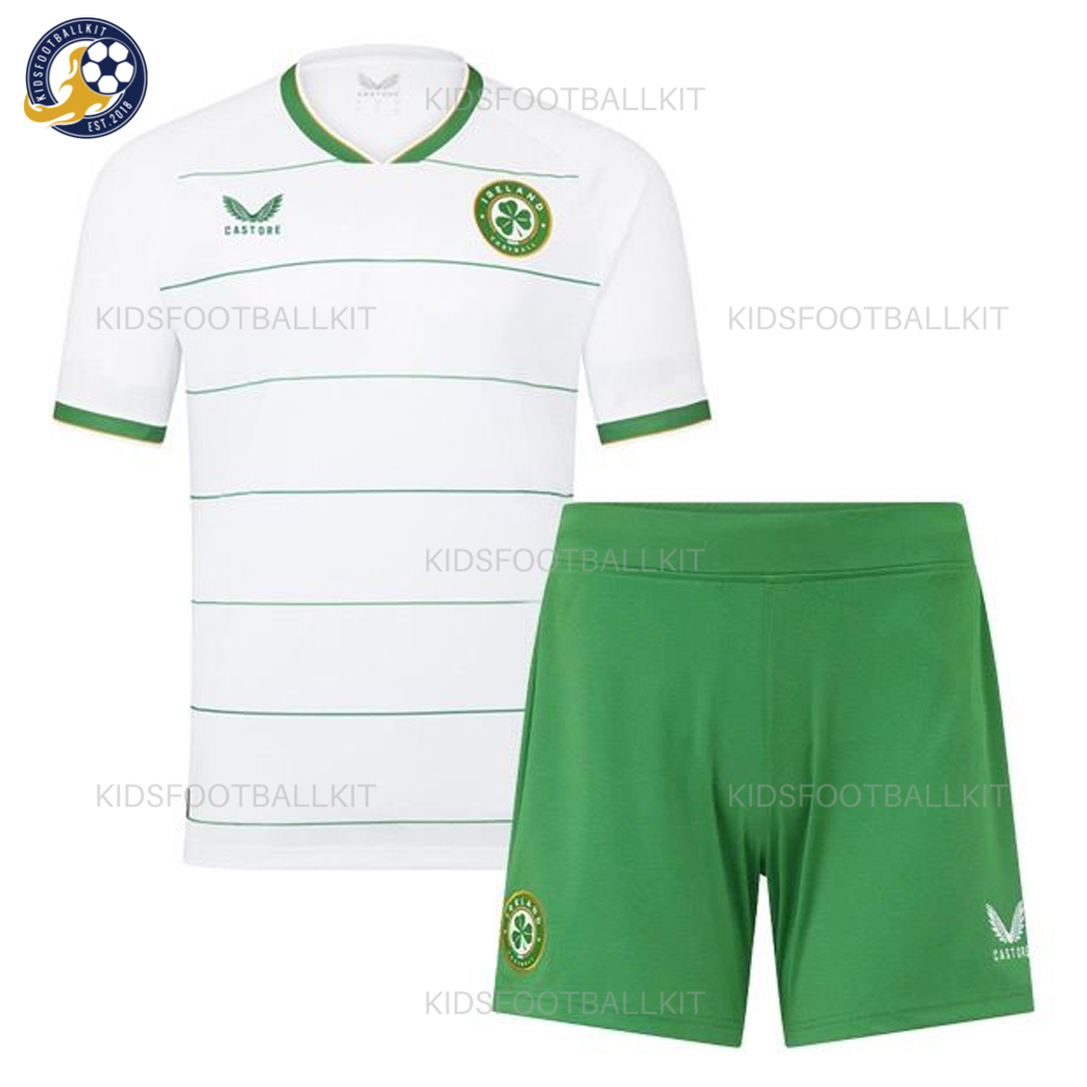 Ireland Away Kids Football Kit