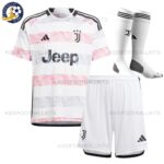 Juventus Away Kids Football Kit 2023/24 (With Socks)