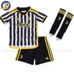 Juventus Home Kids Football Kit 2023/24 (With Socks)