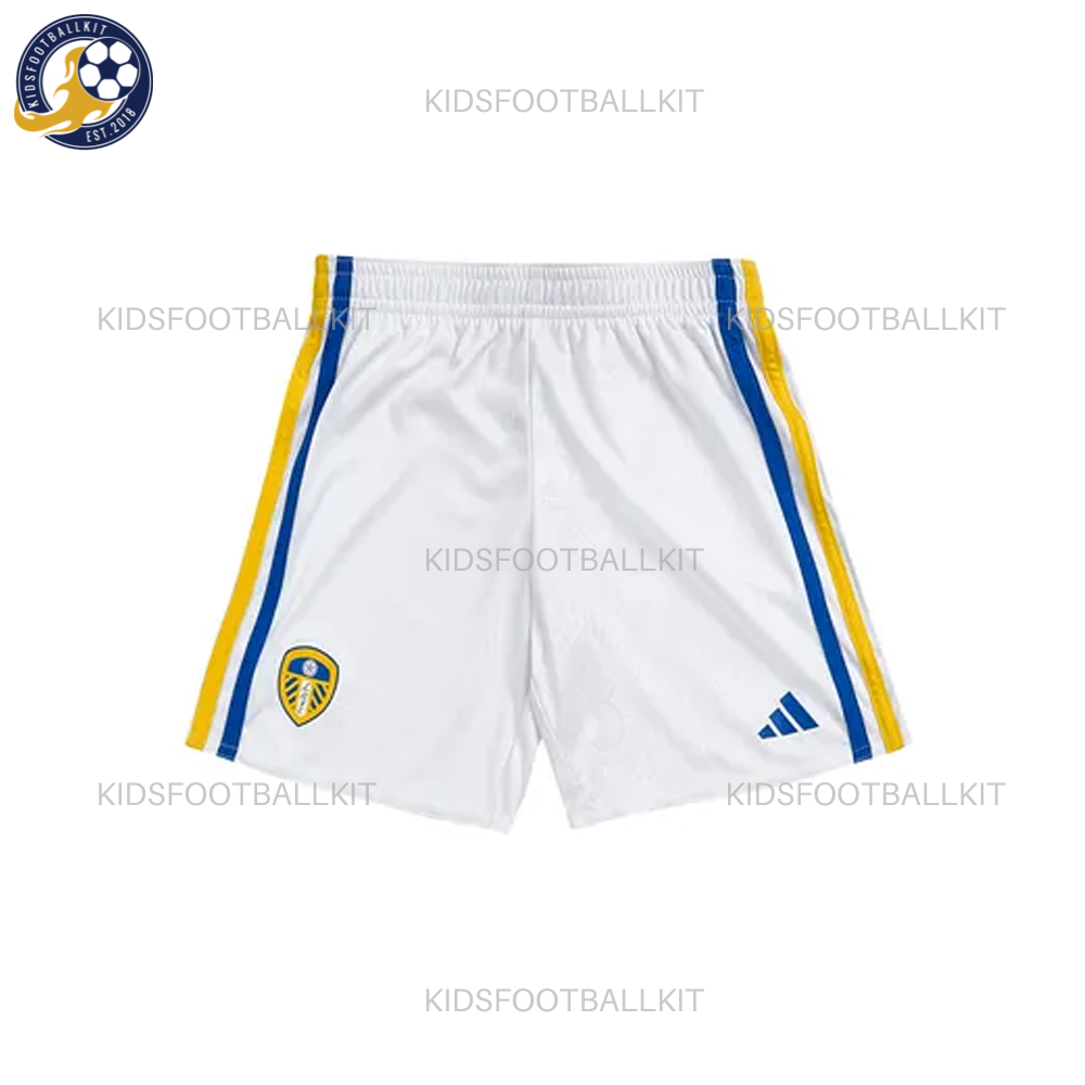 Leeds United Home Kids Football Kit 23/24 - SoccerLord