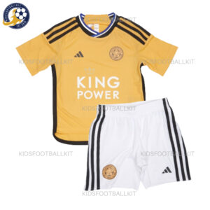 Leicester City Third Kids Football Kit