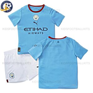 Manchester City Home Junior Kit
