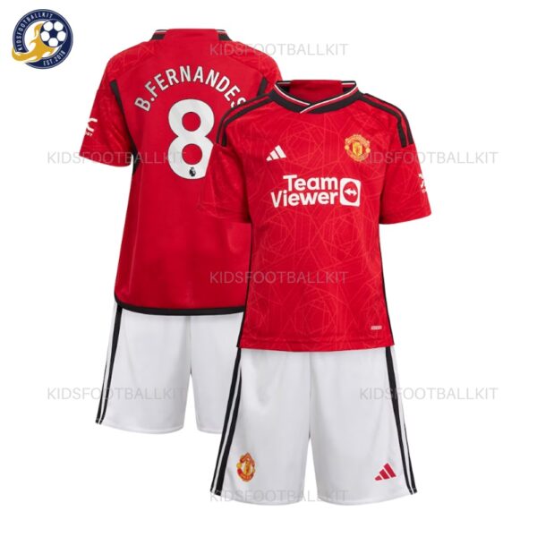 Manchester Utd Home Kids B.Fernandes 8