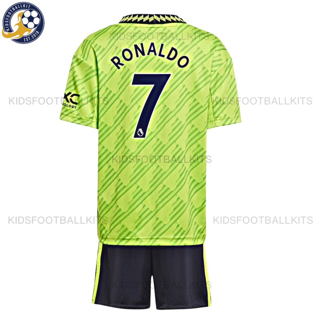 Manchester United Third Junior Kit Ronaldo 7 Printed 22/23 Best Deal