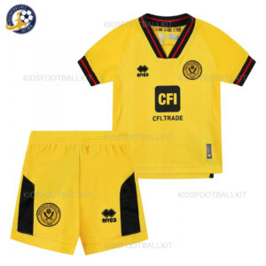 Sheffield Utd Away Kids Football Kit