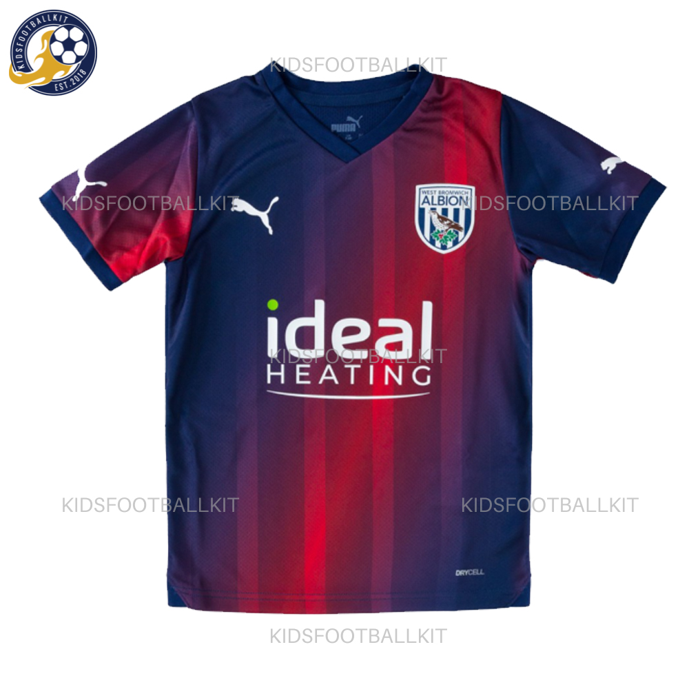 West Bromwich Albion 2023-24 Puma Home Kit - Football Shirt