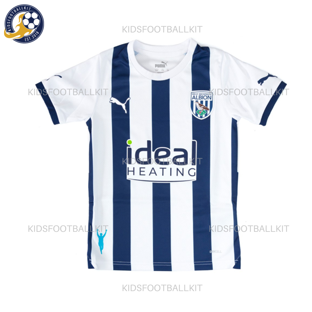 West Bromwich Albion 2023-24 Puma Home Kit - Football Shirt