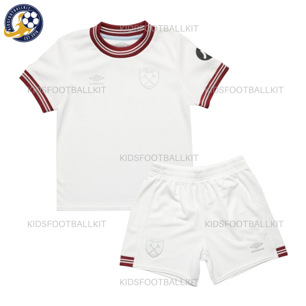 Westham Utd Away Kids Football Kit 23/24 | Unbeatable Price 2023