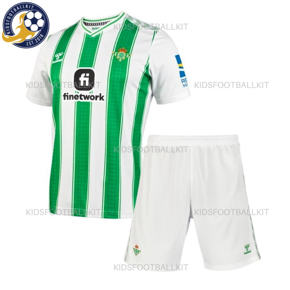 Real Betis Home Kids Football Kit