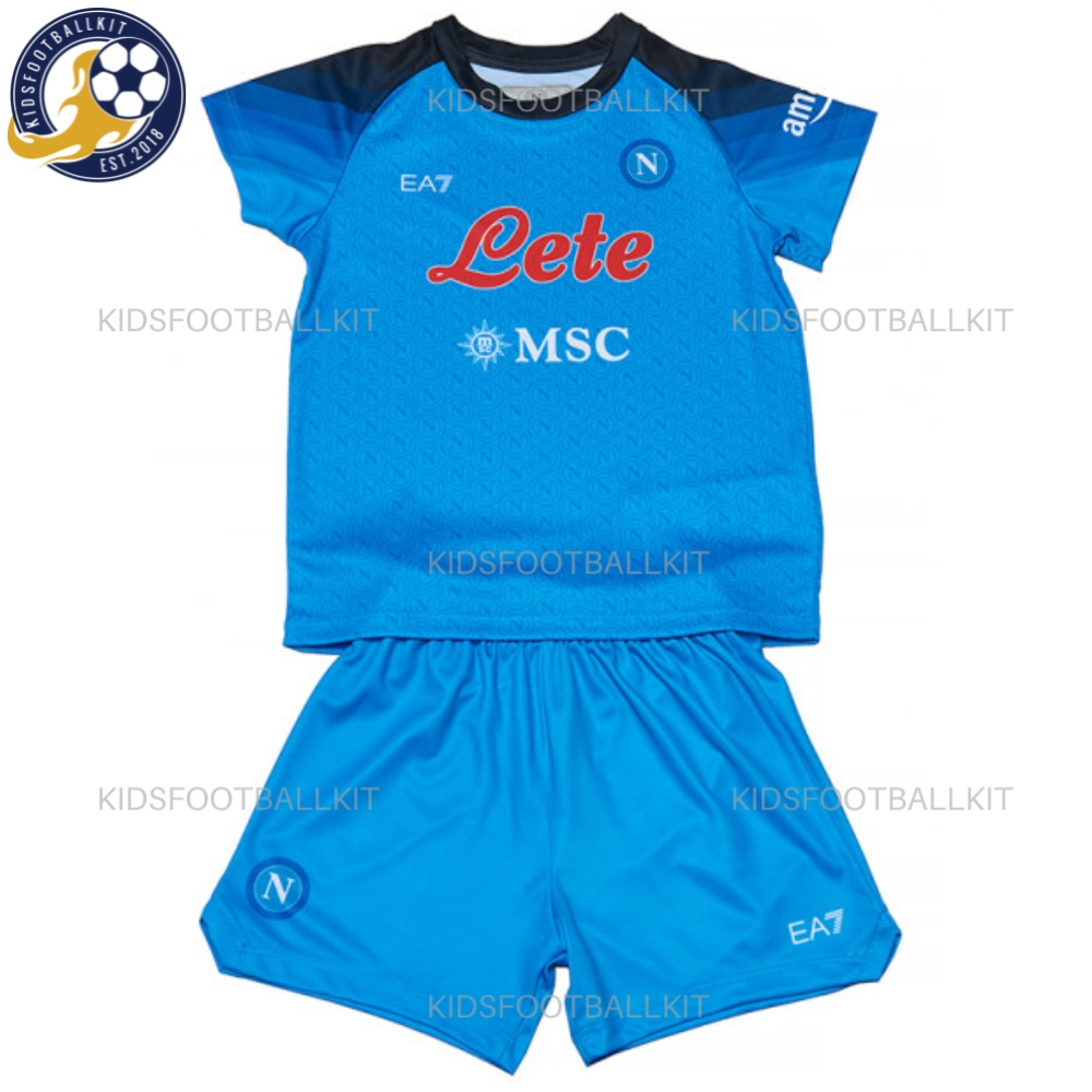 Napoli Home Junior Football Kit 2022/23