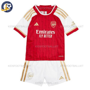 Arsenal Home Kids Football Kit 2023/24