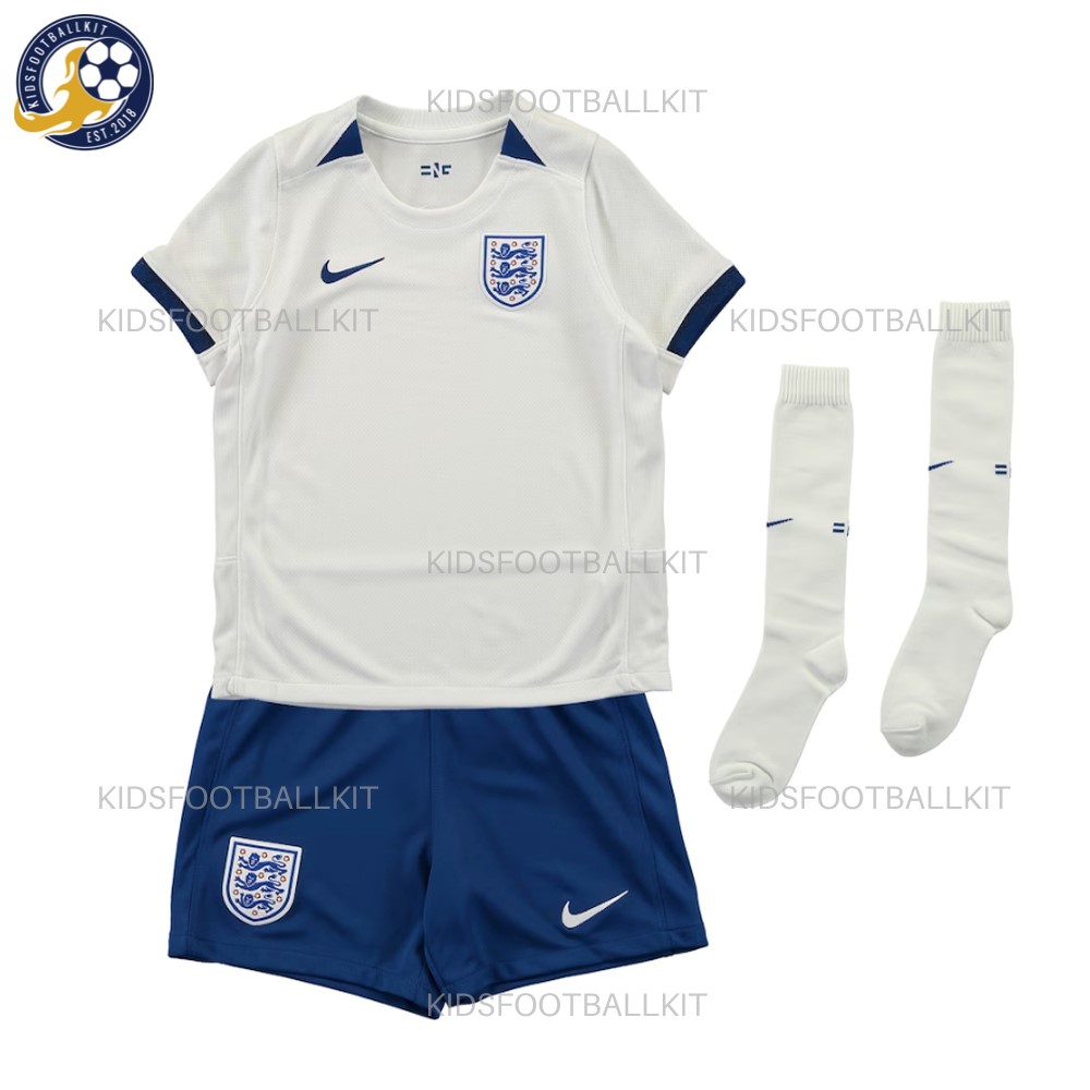 England Kids Home Football Kit