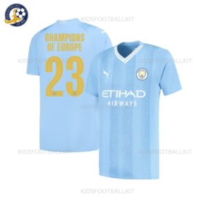Manchester City Home Champions Of Europe 23