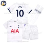 Tottenham Hotspur Home Kids Football Kit 2023/24 KANE 10 Printed (With Socks)