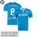 SSC Napoli Home Men Football Shirt 2025_26 – McTOMINAY 8-over view-b