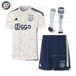 Ajax Away Kids Football Kit 2023/24 (With Socks)