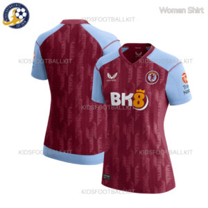 Aston Villa Home Women Football Shirt