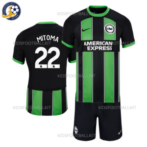 Kid's Brighton & Hove Albion Jersey Custom Home Soccer Soccer Kits 2023/24