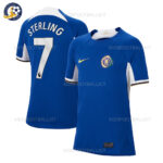 Chelsea Home Men Football Shirt 2023/24 STERLING 7 Printed